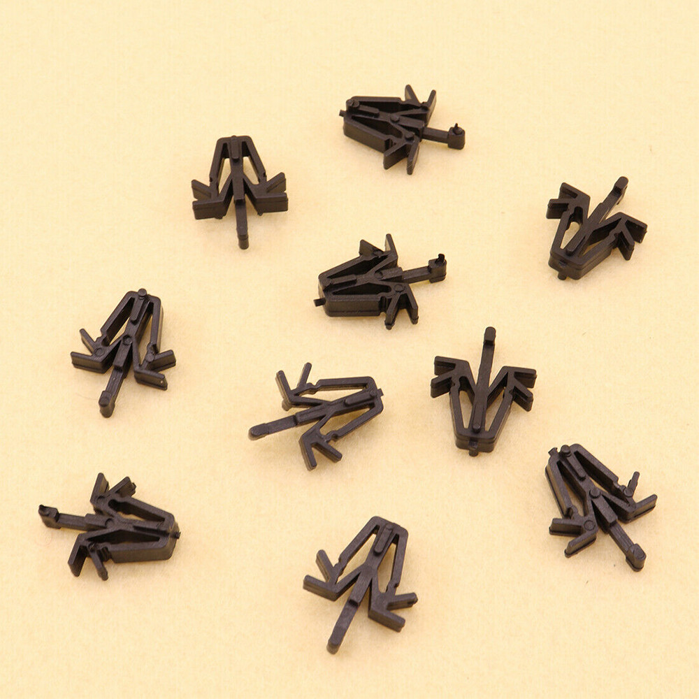 20-Pack Grille Retainer Clips For Toyota 4Runner 1989-2002 - Black Plastic, OEM 90467-12040