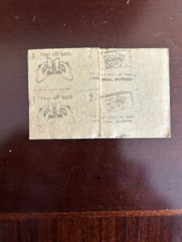 1963 Topps Baseball Peel-Offs Jack Sanford San Francisco Giants Instruction Back - Imagen 2 de 2