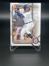 2022 Bowman 1st Roberto Campos Detroit Tigers #BP-14. Paper - Free Shipping