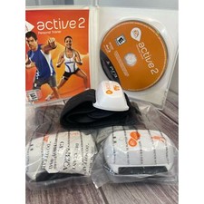 EA Sports Active 2 Sony Playstation PS3 Video Game Personal Trainer incomplete