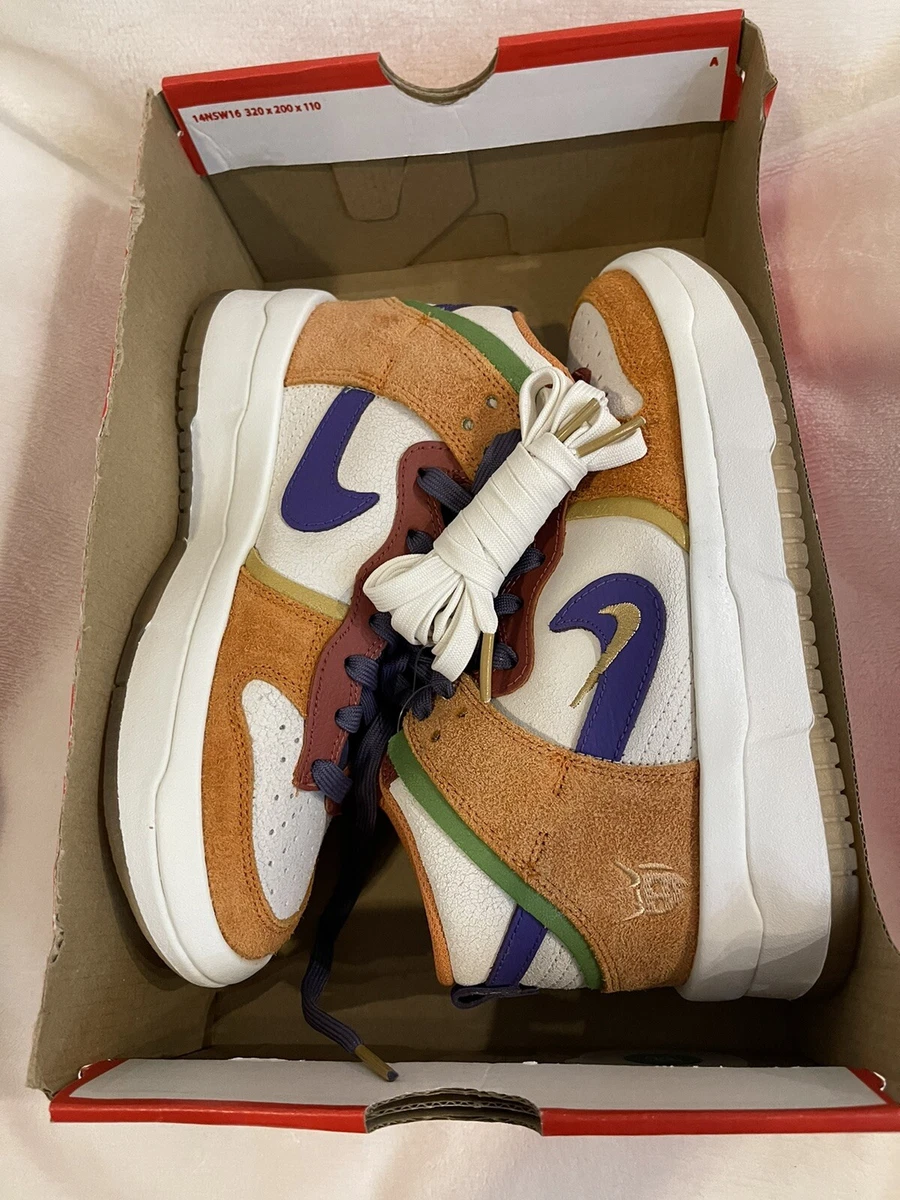 NEW! Nike Dunk Hi Up 'Setsubun' Shoes Women's Size 5.5 Sneakers DQ5012-133 RARE