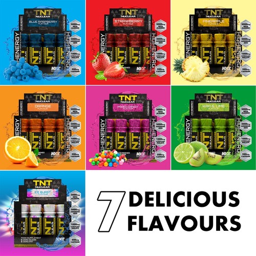 NXT Nuclear TNT Shots 12 x 60ml -Pre Workout Shots - All Flavours - Picture 44 of 44