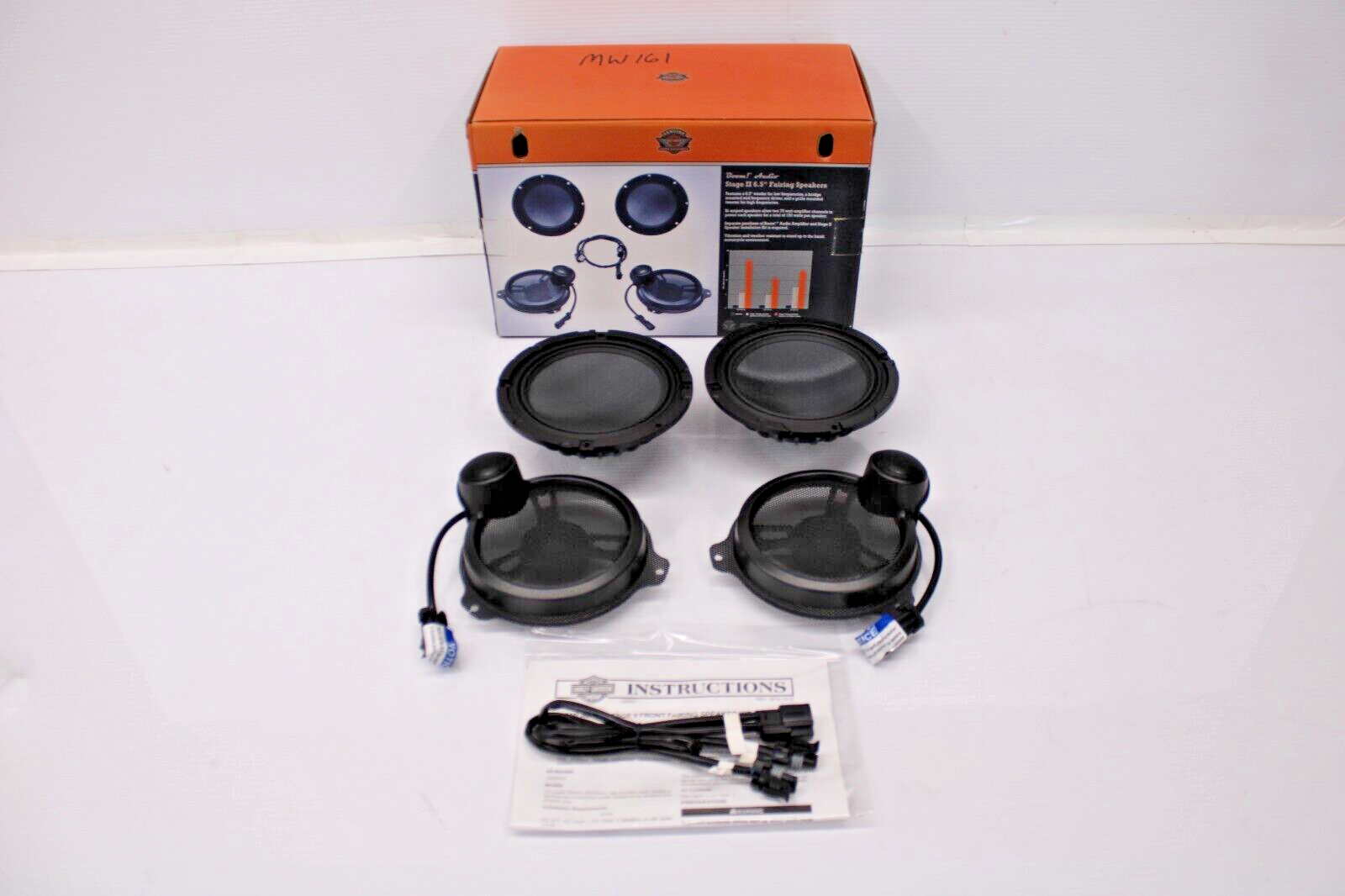 BOOM AUDIO Stage 2 6.5" Batwing Fairing Speaker Kit Speakers 76000955