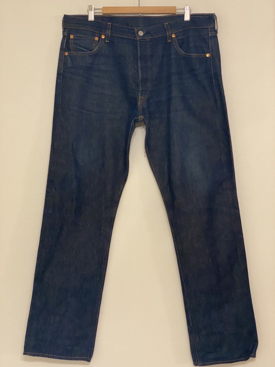 Levis 501 Jeans Mens 38x34 (38.5x33.5 )Straight Leg Button Fly