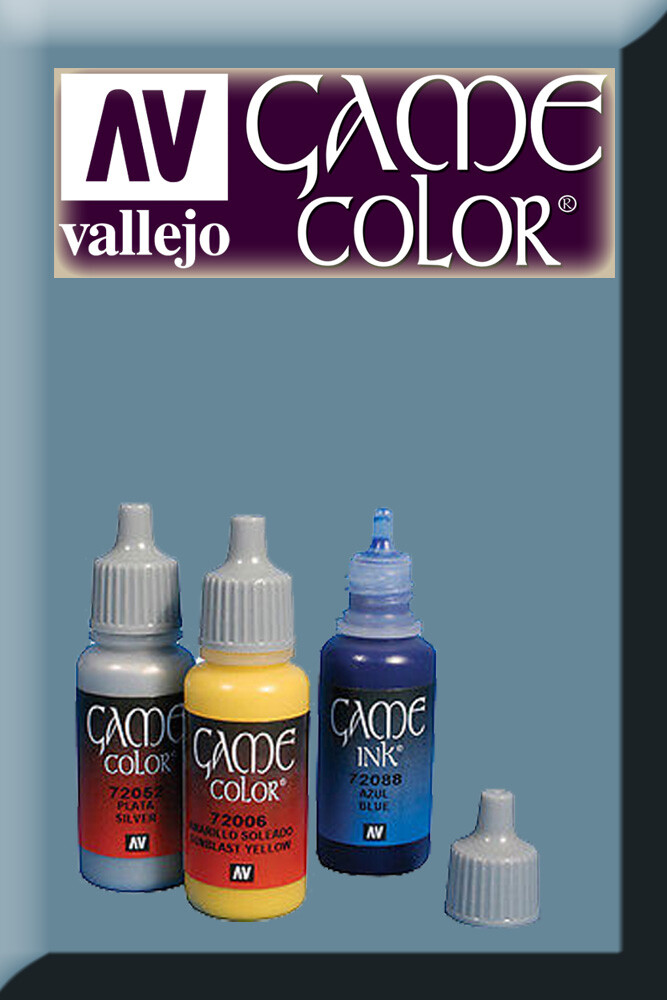 Game Color Steel Grey 72102 Acrylic Paint VALLEJO