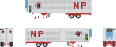 #ad Rapido HO 40#x27; Fruehauf Fluted Side Volume Van Northern Pacific: #50 396 $21.99