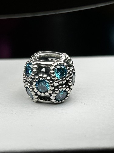 Authentic Pandora π Teal Studded Whimsical Lights π 925 ALE - Picture 3 of 6