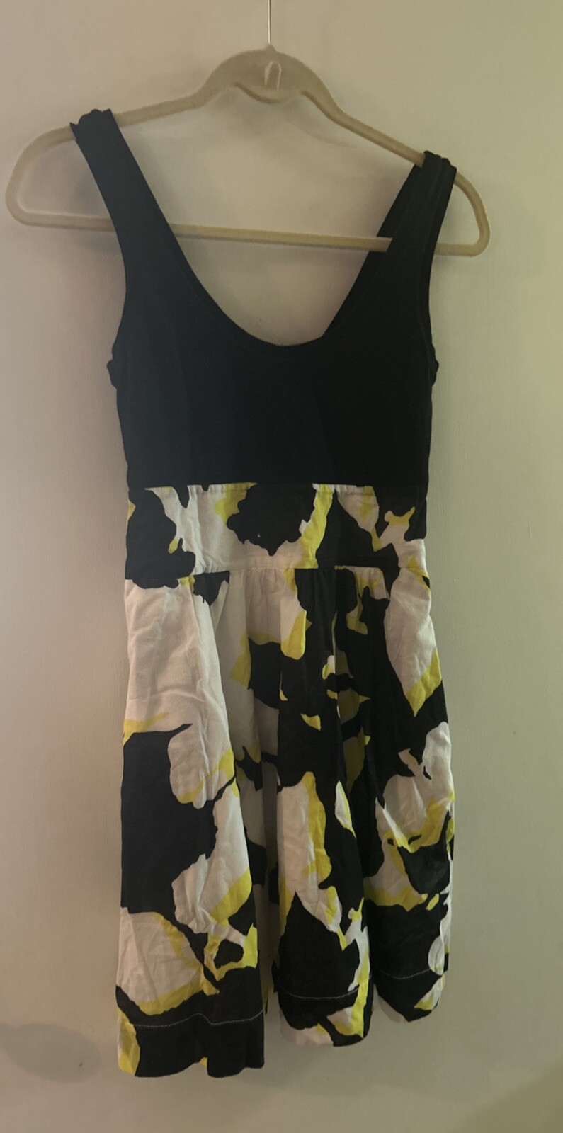 Express Women Sundress Size 2 Vtg Pockets And Side Zipper-image