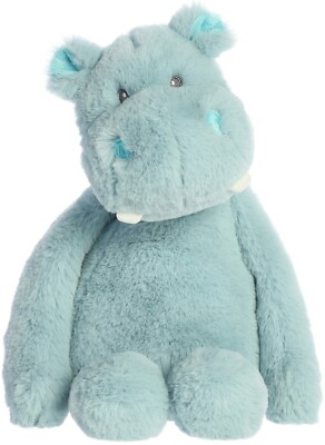 ebba - Large Blue Hugeez - 15'' Hippo - Adorable Baby Stuffed Animal