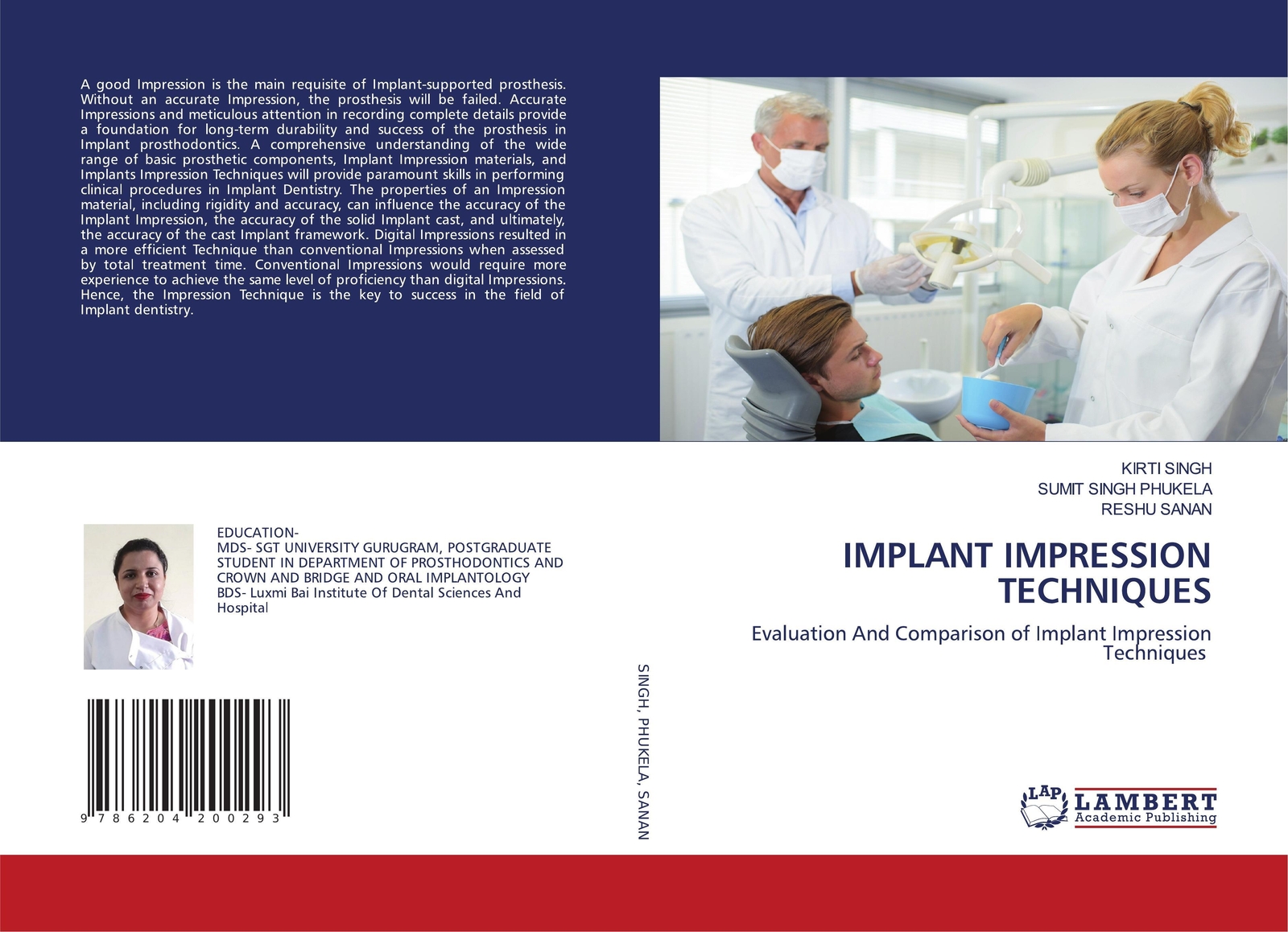 Thumbnail - Implant Impression Techniques Kirti Singh (u. A.) Taschenbuch
