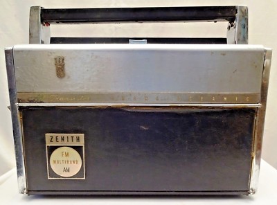 VINTAGE RADIO ZENITH TRANS-OCEANIC ROYAL 3000-1 MULTIBAND RADIO CHICAGO AMERICA 