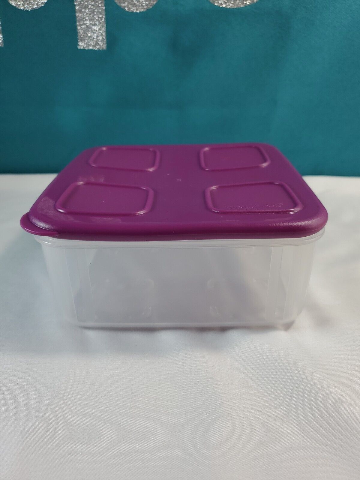 Tupperware Clear Mates Clearmates Mini Snack Container 2pc Set NEW