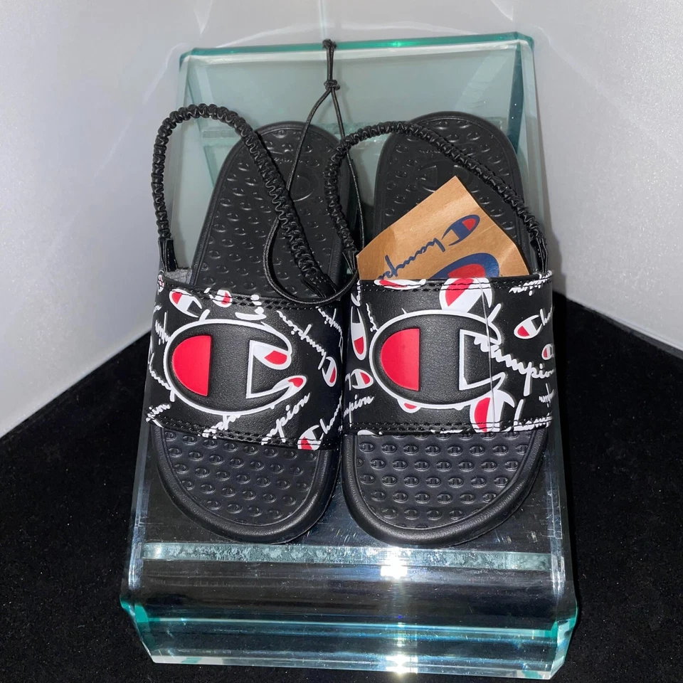 Champion Super Slides Warped CP1088T niño pequeño NUEVO sin caja Foto 4 de 4