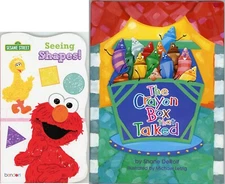 Sesame Street Color and Shapes Learning Reader Lot  by Shane DeRolf