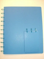 Rollanote Note Pads 5 X 8 and 3 X 4 pocket set BLUE