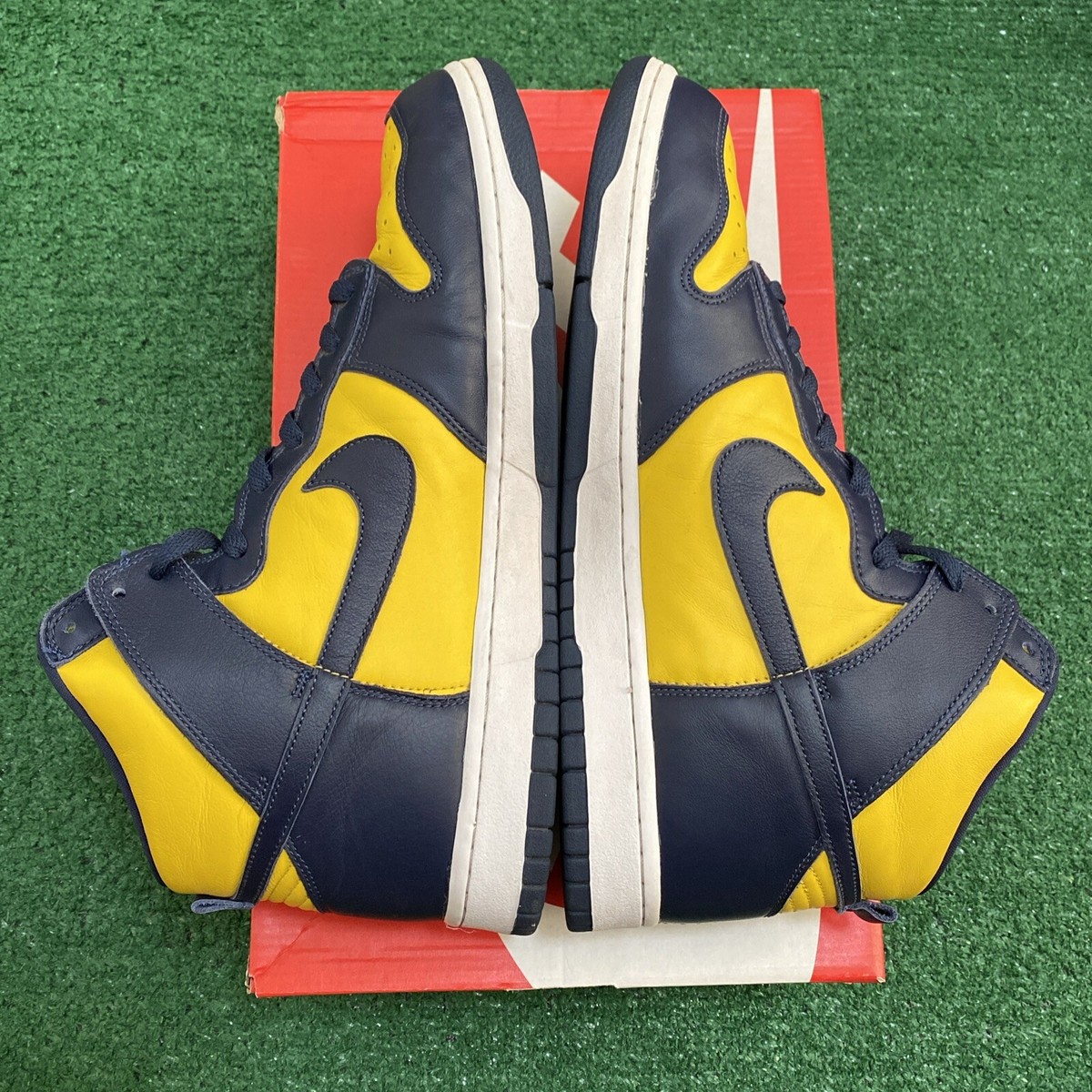 Size 13 - Nike Dunk High SP Retro Michigan 2020 SUPER CLEAN! SHIPS