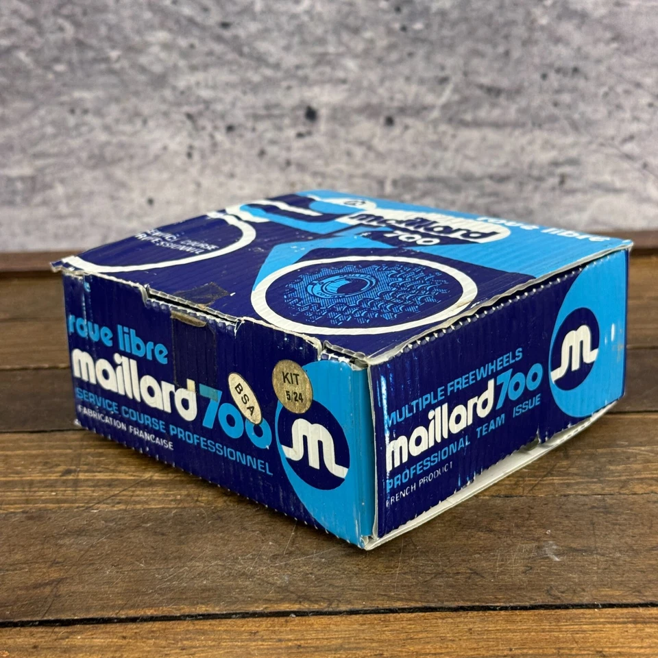 Herramienta de colección Maillard 700 Course rueda libre 5s 5 velocidades NOS Roue Libre 24 T 14 T Foto 2 de 4