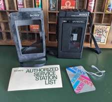 Vintage SONY TCS-300 Stereo Cassette Recorder - Tested Needs Attention AS IS