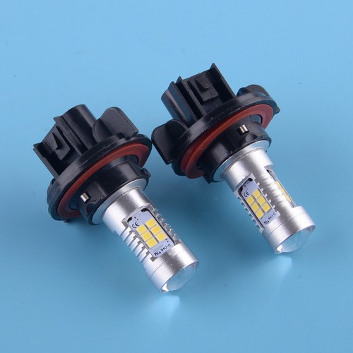 2Pcs 9008 H13 6000K White LED Headlight Bulbs Fit For Honda Rancher 420 07-12 hq