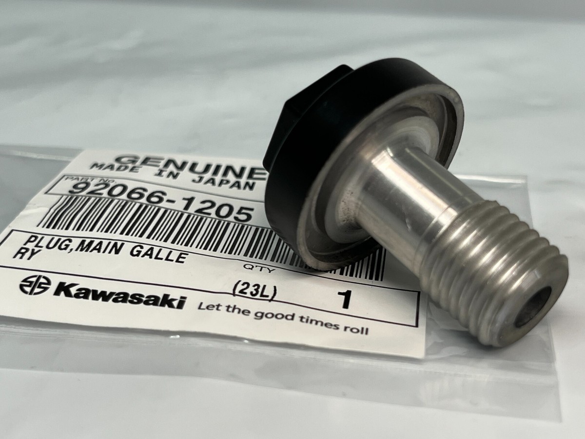 Kawasaki OEM Main Gallery Plug 92066-1205 NEW | eBay