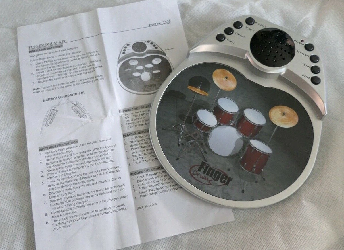 Electronic 2024 finger drums