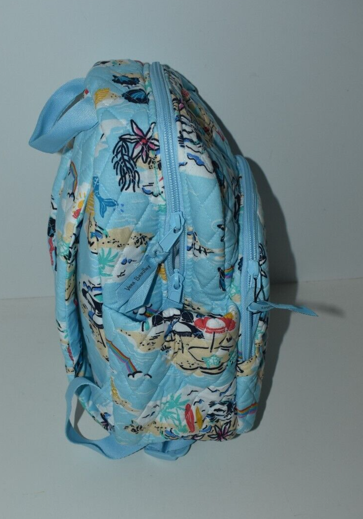Vera Bradley Beach Treasures Pattern Essential Compact 