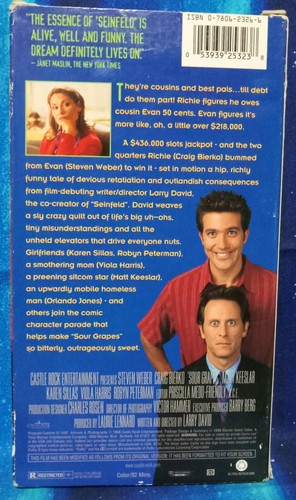 Sour Grapes (VHS) - Imagen 3 de 4