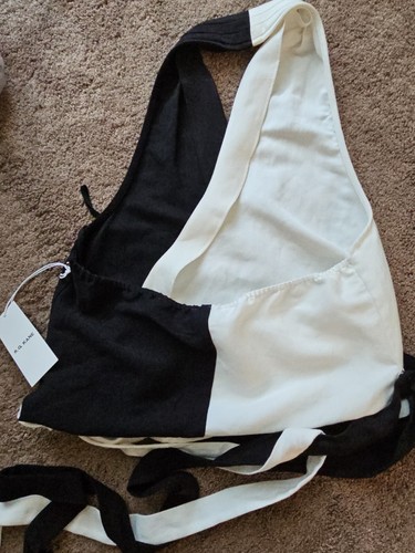 RG Kane Luca Colorblock Womens Halter Top Size Large New With Tags - Picture 5 of 9