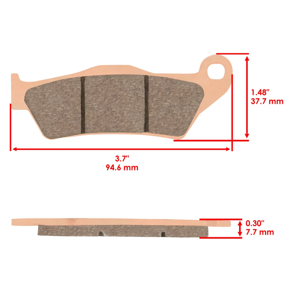 Rear Brake Pads for KTM 990 990R Adventure R 2006-2013 - Image 2 of 4