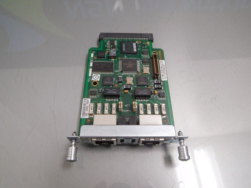 Cisco VWIC2-2MFT-T1/E1 2-Port Multiflex Trunk Voice WAN Interface Card Module - Photo 3/3