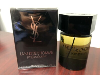 LA NUIT DE L'HOMME YVES SAINT LAURENT 3.3 oz / 100 ML EDT