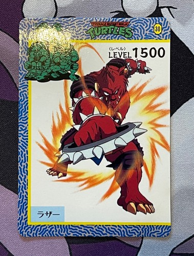 1994 Mirage Studios Takara PP japonés - Tortugas ninja - juego de cartas coleccionables TMNT - Imagen 9 de 9
