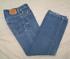 Boys Levi's 550 Relaxed Jeans - 12 Slim 24 x26 