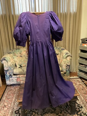 Vintage Droopy and Brown Amethyst Purple Dress, size 14, circa 1992, London  | eBay