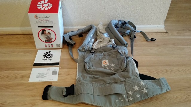 ergobaby gray with stars
