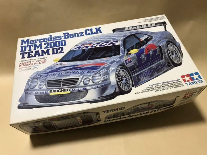 タミヤ 1/24 メルセデスベンツ CLK DTM 2000 TEAM D2
