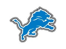 Detroit Lions Logo #2 Football Sticker Waterproof Vinyl Decal Die-Cut Car Laptop