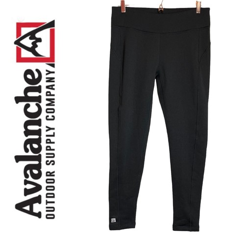 Avalanche Active Black Base Layer Pants 