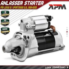 Anlasser Starter 0.8 kW 9 Zähnez. für Lexus IS I Sportcross E1 2.0L 1999-2005