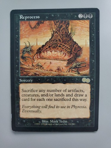 MTG Reprocess Urza's Saga Regular Rare LP - Picture 1 of 2