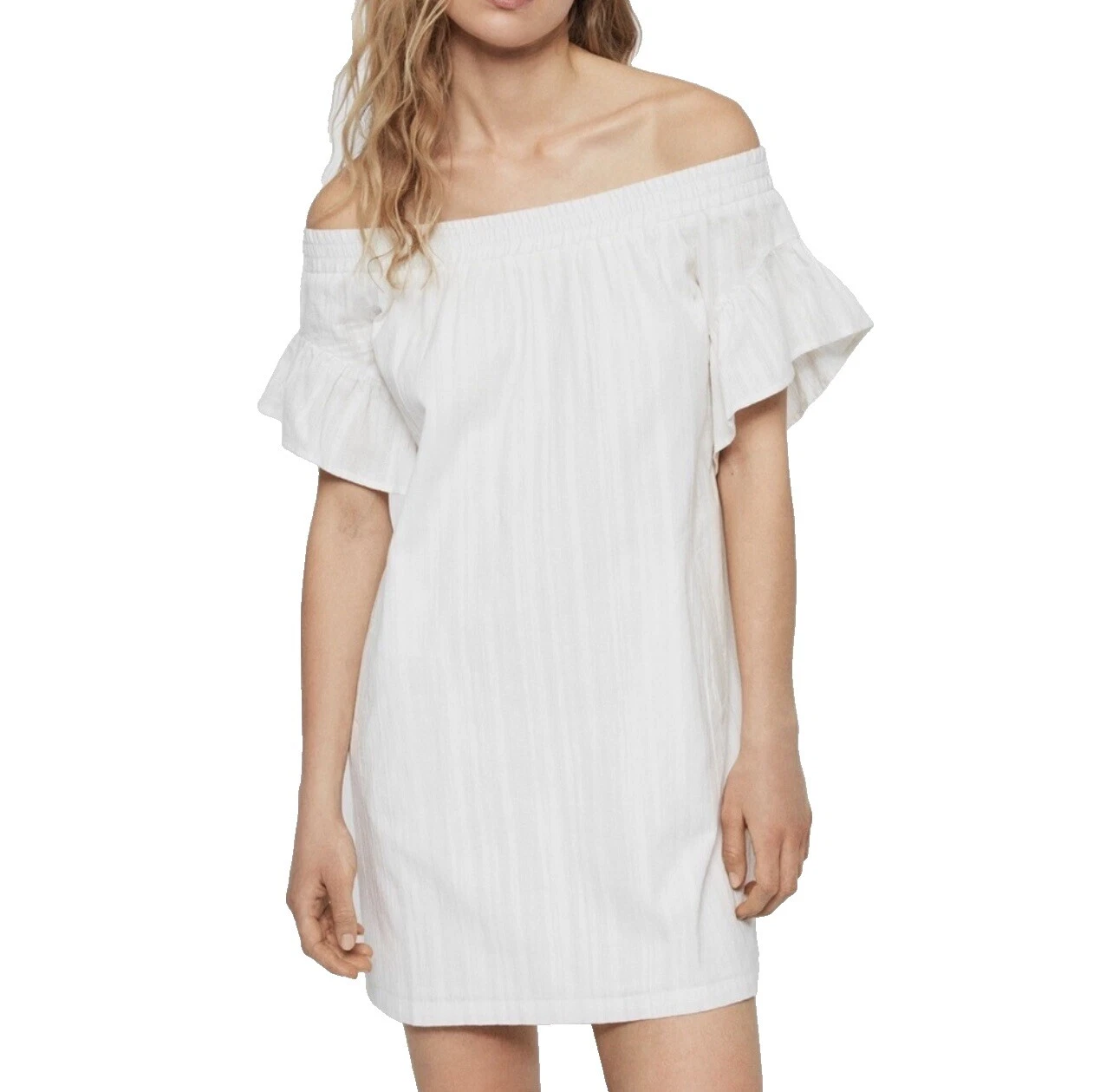 AllSaints Short Sleeve Striped Dresses for Women