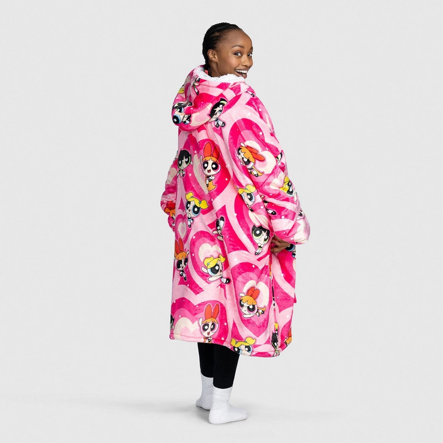 Powerpuff Girls Oversize Blanket Hoodie
