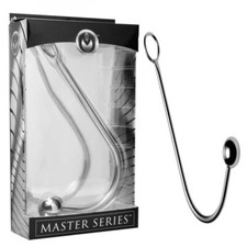 Master Series Stainless Steel Anal Hook Silver Bondage Anal Sex Toys