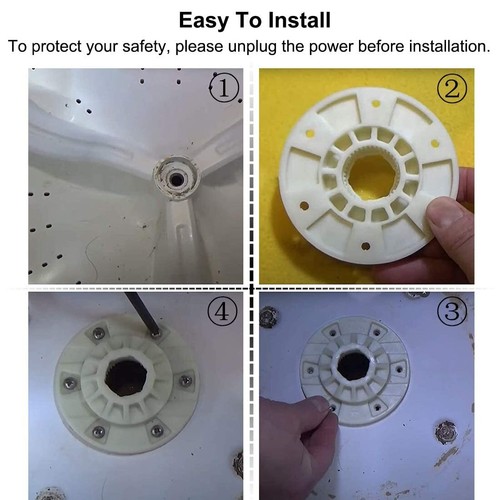 Kit de buje de transmisión de cesta de lavadora W10396887 W10528947 actualizado 2024 - Ke... compatible - Imagen 6 de 6