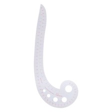 French Curve  Comma Ruler - Plastic Sewing Tool for Pattern Making Designing...