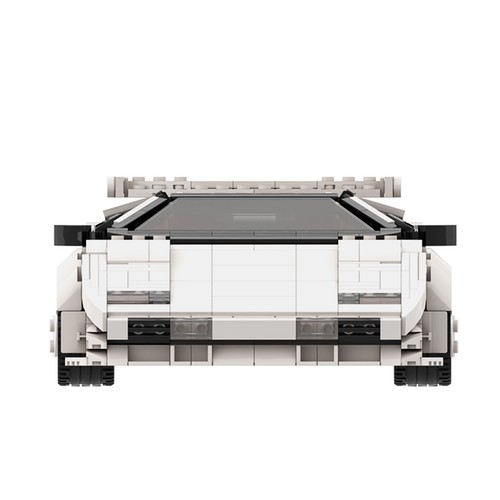 MOC: Sports Car LP5000 Quattrovalvole Supercar LP5000 QV Toys Building Set - Picture 8 of 11