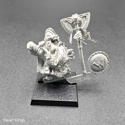 Warhammer Zwerge Thane Held Metall 6. Edition 2006 - Bild 1 von 9