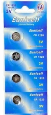4 pcs CR1220 1220 To BR1220 LM1220 3V Lithium Battery USA Seller