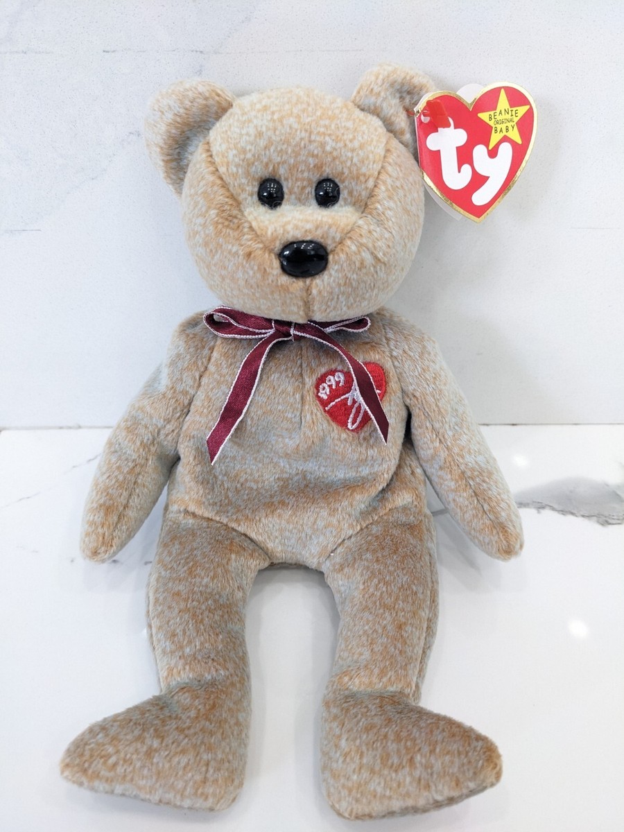 1999 the bear Beanie Baby Top 125 most valuable Mint