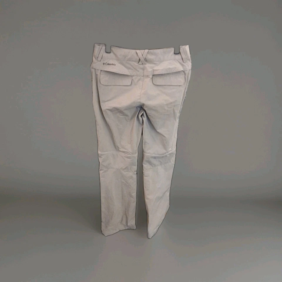 Columbia 女式可转换全盾远足/户外卡其色裤子 8 码 — 第 2/4 张图片